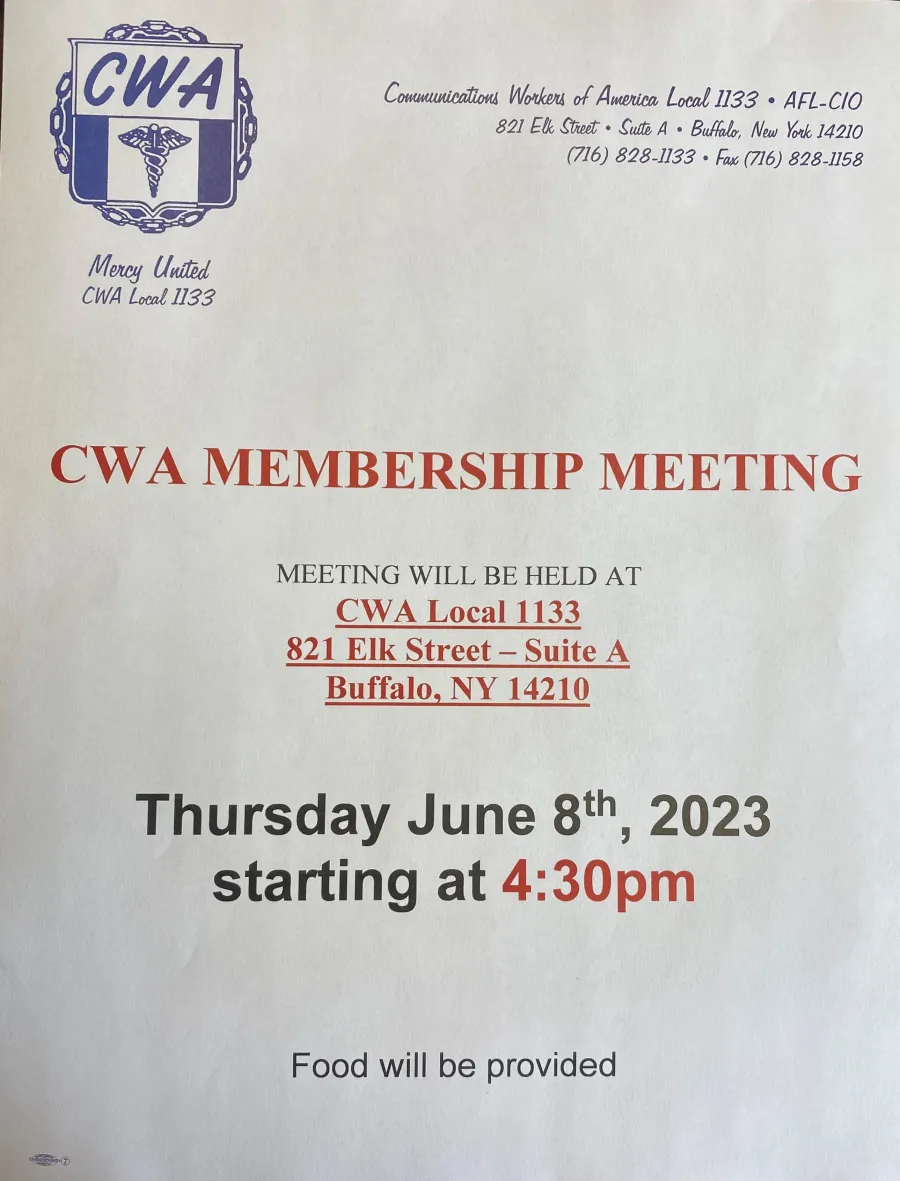Quarterly Membership Meeting, June 8, 2023